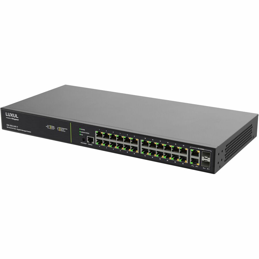26 Port 24 POE+ 1g Mngd Swtch