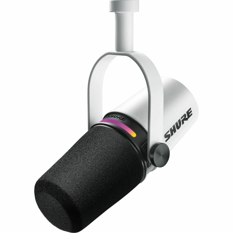 DUAL-OUTPUT CARDIOID DYNAMIC MICROPHONE, WHITE