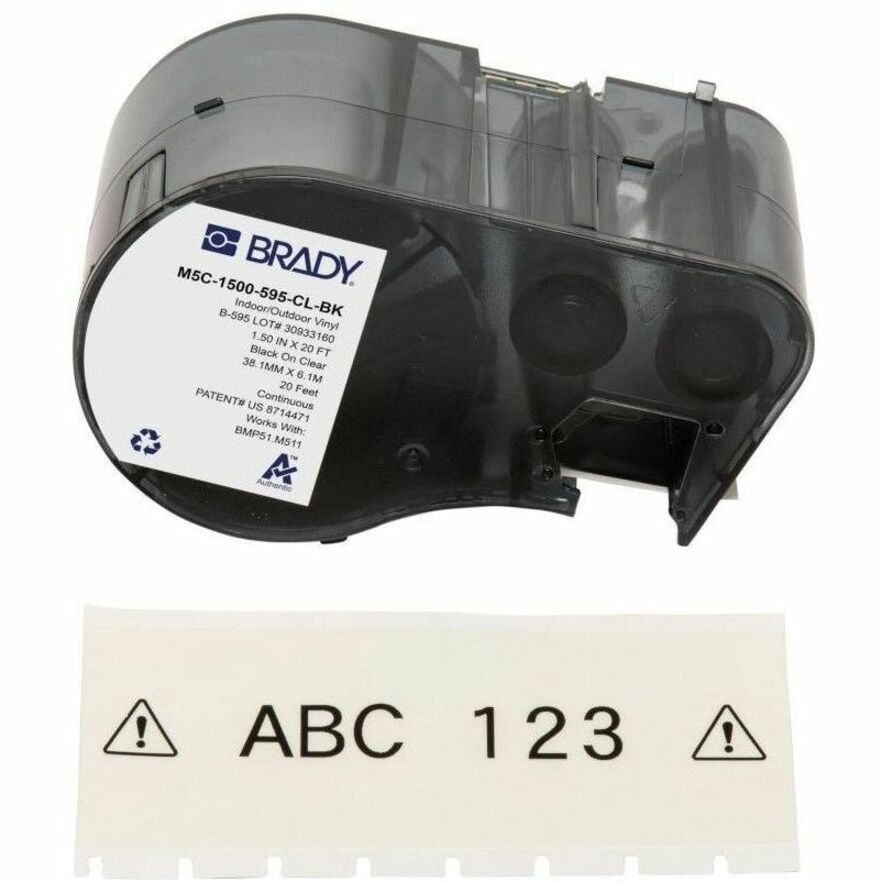 PERMANENT ADHESIVE VINYL LABELS FOR BMP51 M511