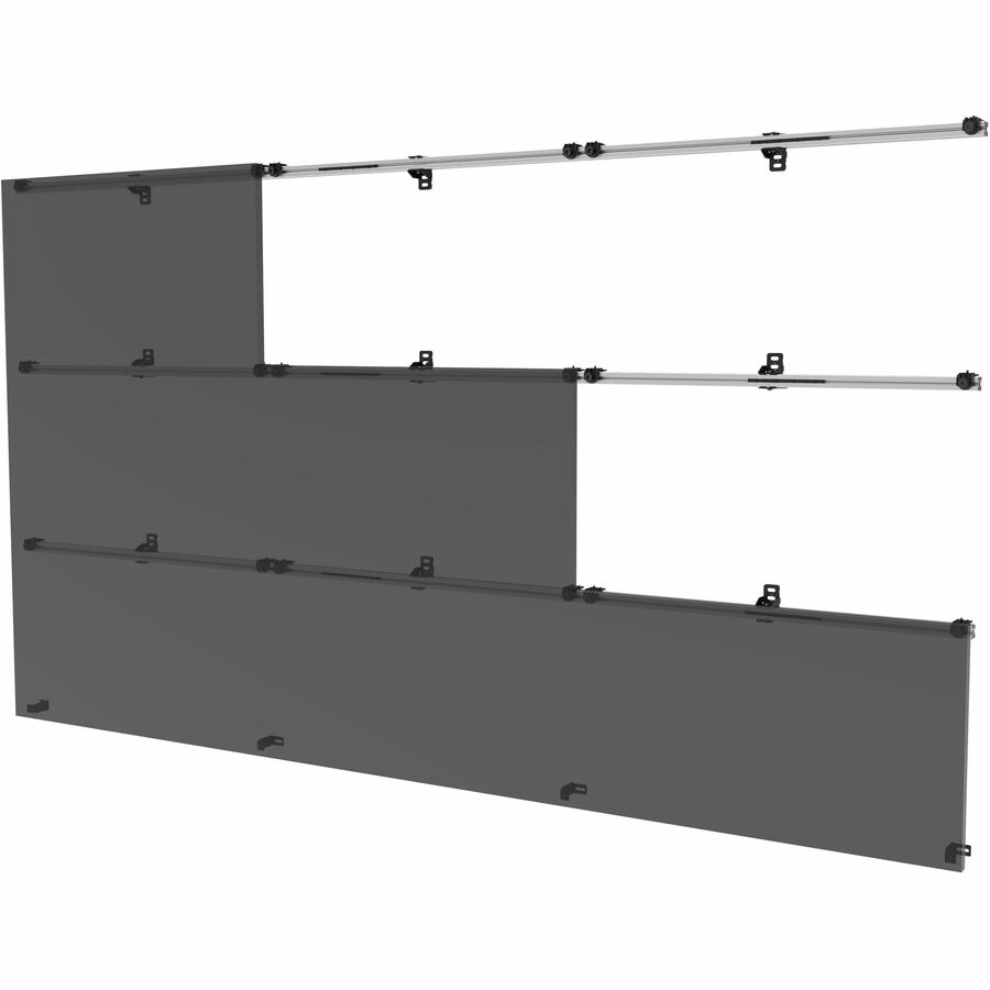 3X3 UNIVERSAL WALL MOUNT FOR LATCHING DVLED DISPLAYS UP TO 960MM WIDE