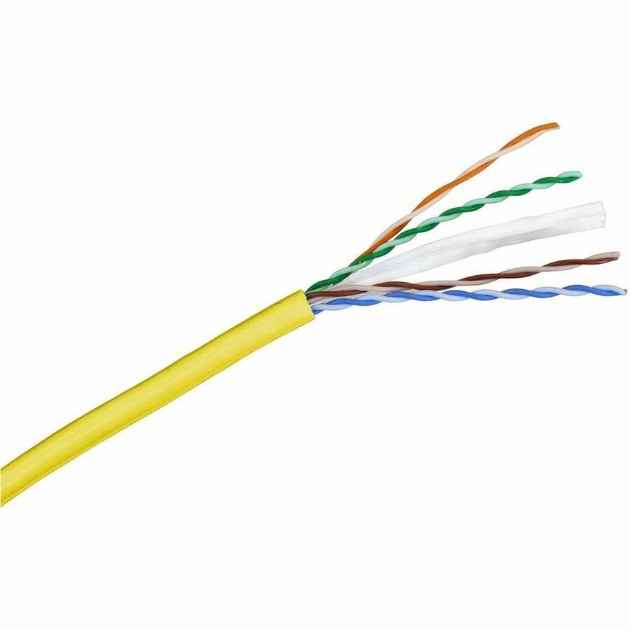 CABLE, NXTSPD C6,PLENUM,YW,SPOOL,550MHZ
