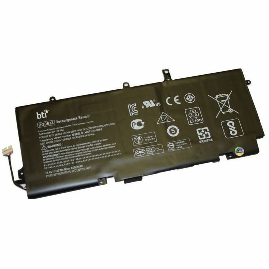 BTI 805096-005-BTI 6-CELL 11.4V LI-ION NOTEBOOK BATTERY FOR HP ELITEBOOK 1040 G3