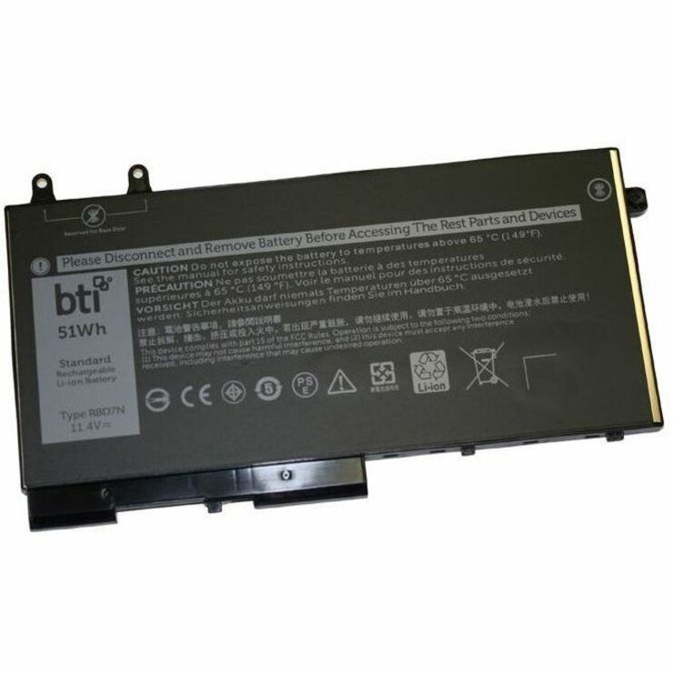 BTI 451-BCIQ-BTI 3-CELL 11.4V LI-ION NOTEBOOK BATTERY FOR DELL LATITUDE 5400, 54