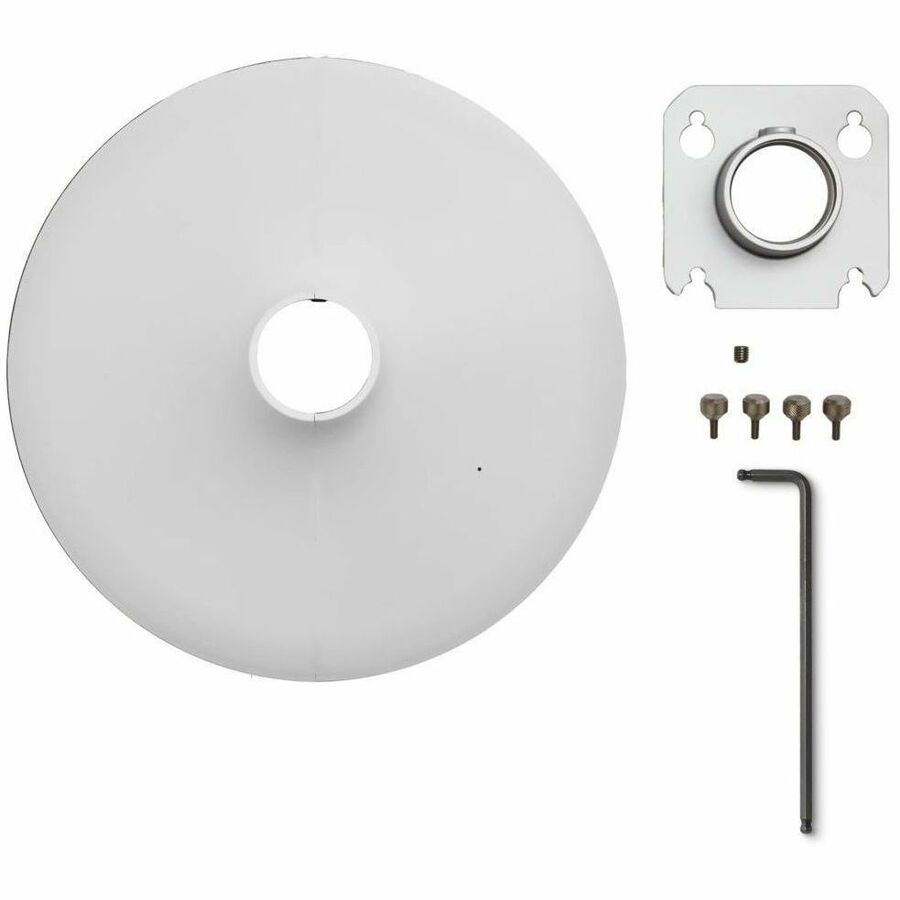 1.5 POLE MOUNT KIT, MXA901 ROUND, WHT