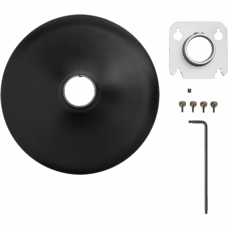 1.5 POLE MOUNT KIT, MXA901 ROUND, BLK