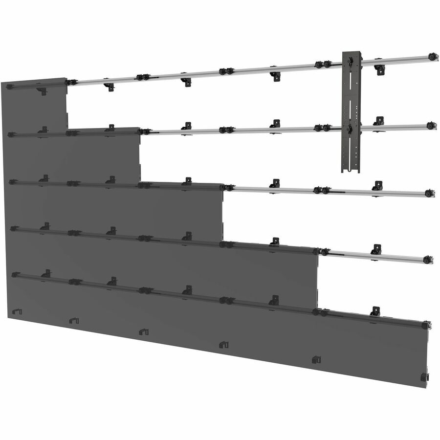 3X3 UNIVERSAL WALL MOUNT FOR LATCHING DVLED DISPLAYS UP TO 1220MM WIDE