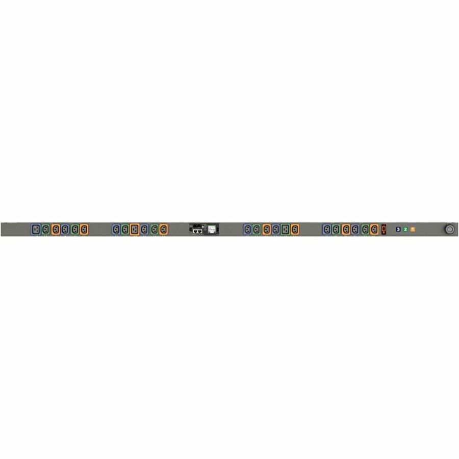 RPDU, SWITCHED UNIT LEVEL MONITORING EC, 20A, 120/208V WYE, 5.7KW, VERTICAL, (21