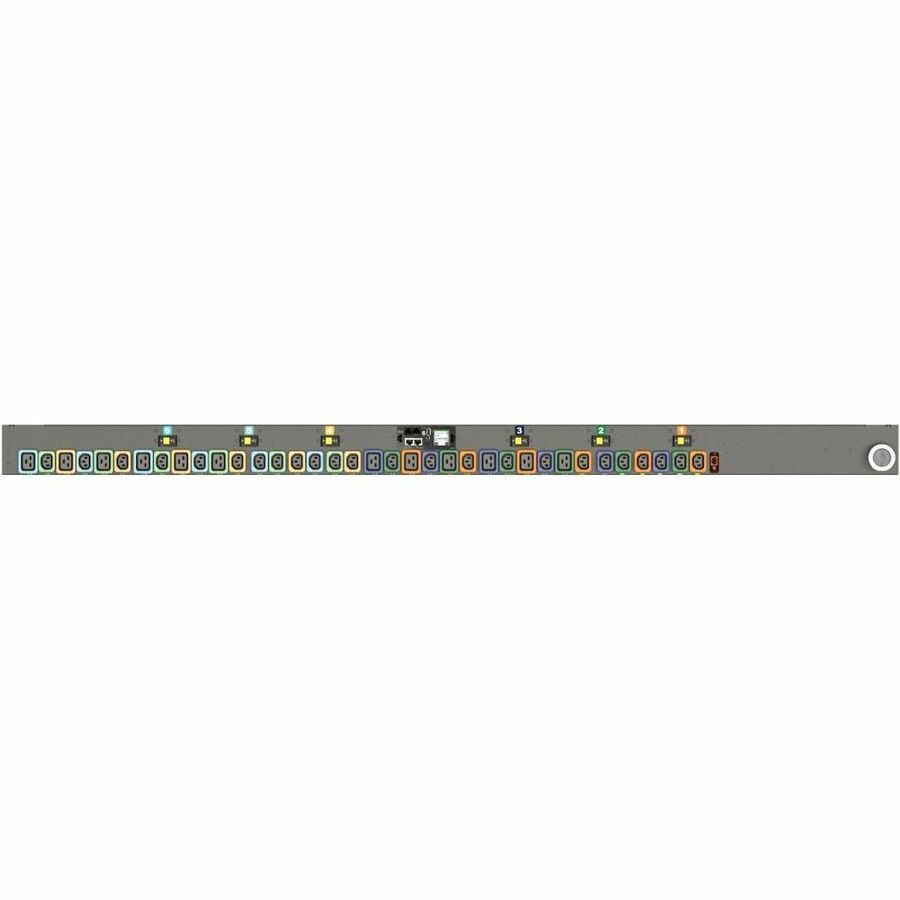 RPDU, SWITCHED UNIT LEVEL MONITORING EC, 60A, 208V DELTA, 17.2KW, VERTICAL, (24)