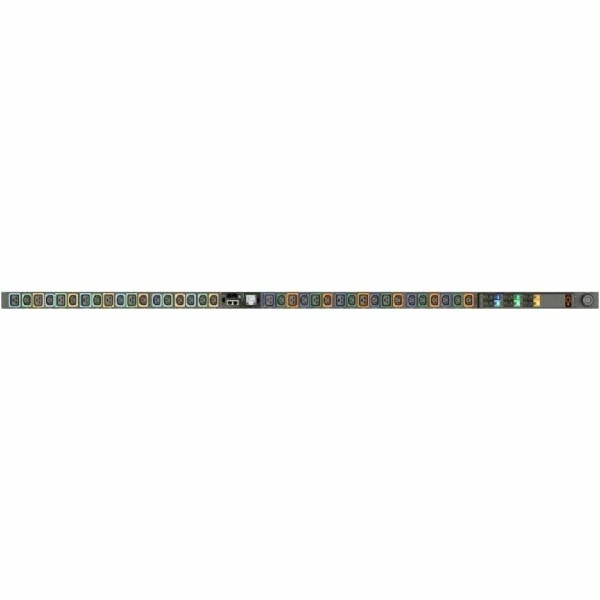 RPDU, SWITCHED UNIT LEVEL MONITORING EC, 30A, 240/415V WYE, 17.2KW, VERTICAL, (2
