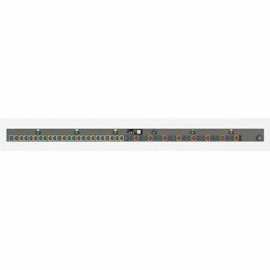 RPDU, SWITCHED UNIT LEVEL MONITORING EC, 30A, 240/415V WYE, 17.2KW, VERTICAL, (4