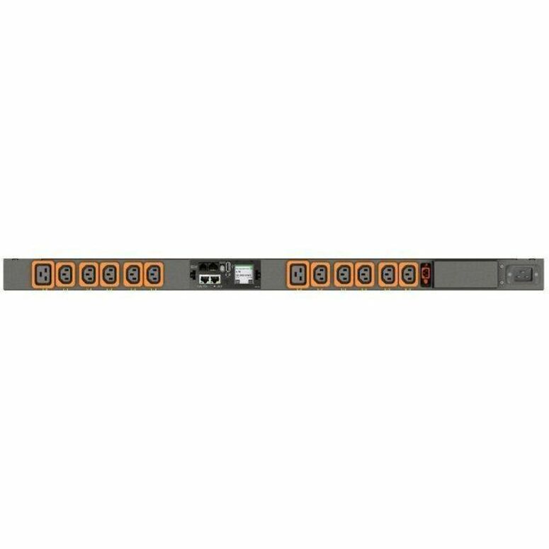 RPDU, SWITCHED OUTLET LEVEL MONITORING EC, 16A OR 20A, 120V OR 208V OR 230V, 1.9