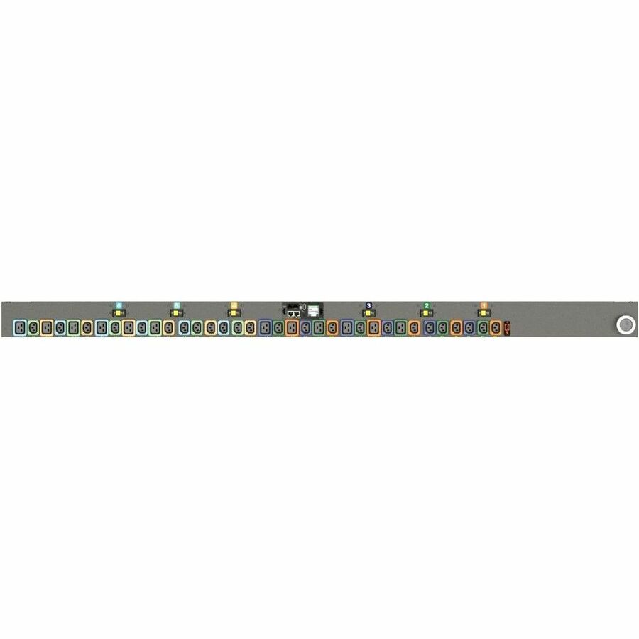 RPDU, SWITCHED OUTLET LEVEL MONITORING EC, 50A, 208V DELTA, 14.4KW, VERTICAL, (2