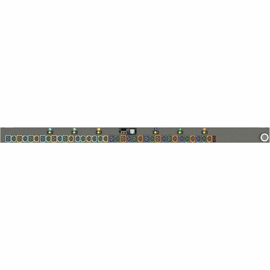 RPDU, SWITCHED OUTLET LEVEL MONITORING EC, 60A, 208V DELTA, 17.2KW, VERTICAL, (2