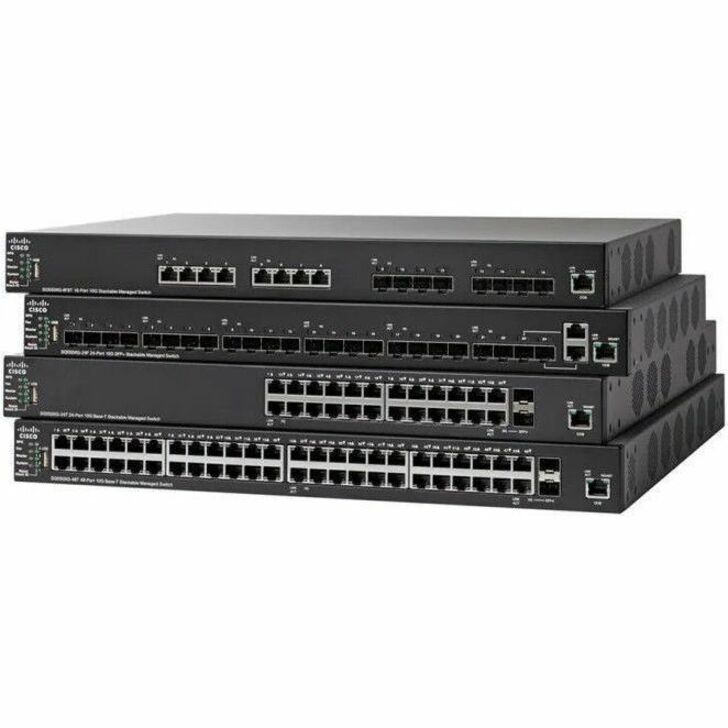 CISCOSX550X-52 52PORT10GBAS-TSTCKBLMANGDSWTCH REMANUFACTURED