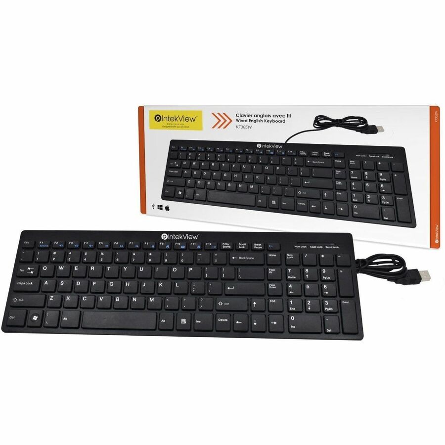 Wired IntekView Slim Keyboard