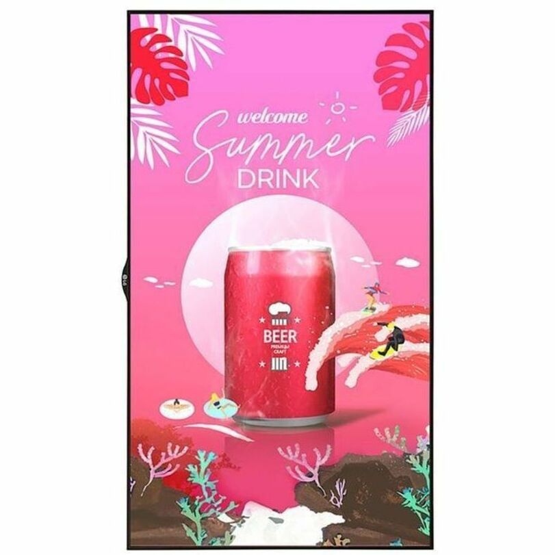 55" Window Facing Signage