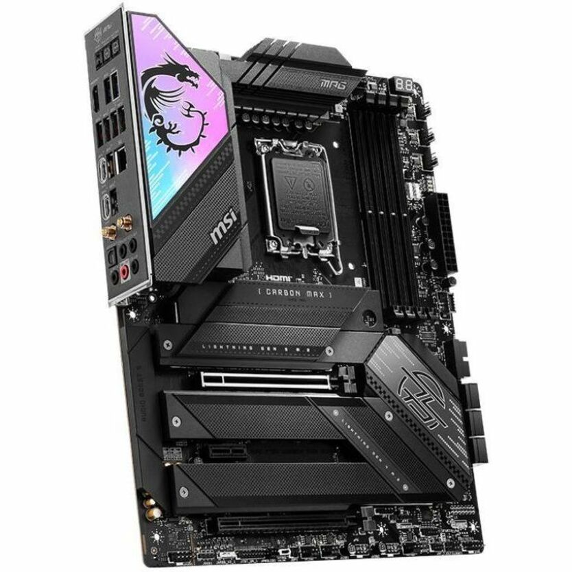 MSI MPG Z790 CARBON MAX ATX GAMING MOTHERBOARD ARGB DDR5 MEMORY INTEL WIFI7 5G L