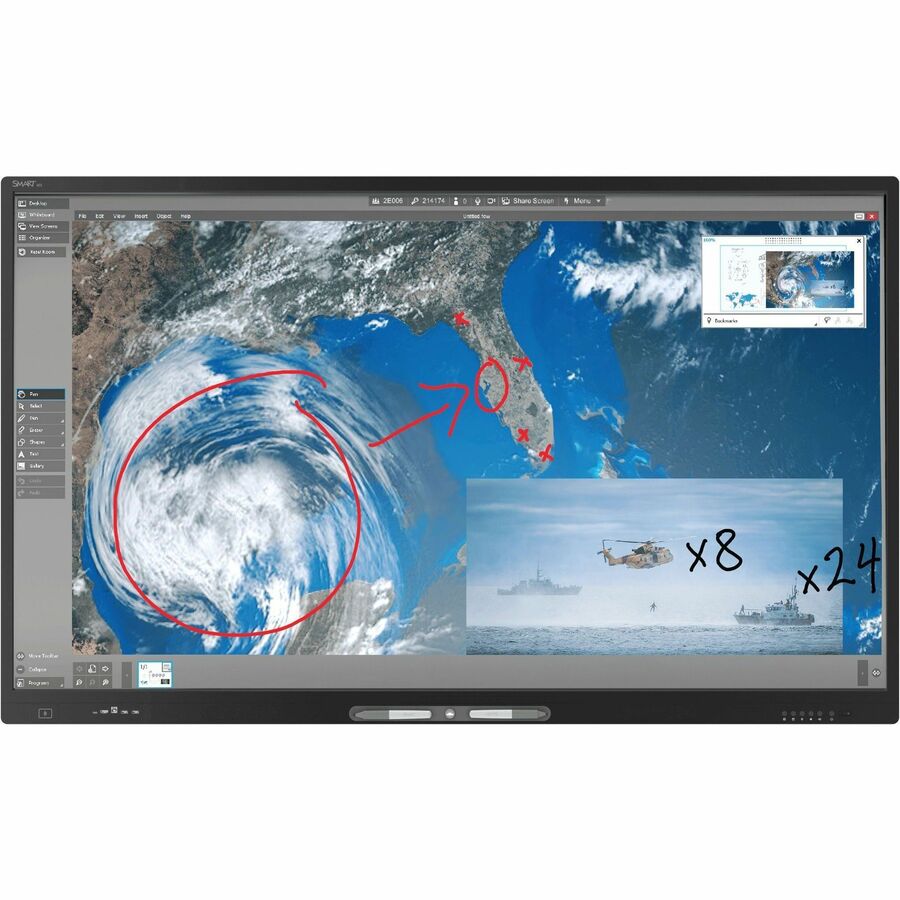 SMART BOARD M065-V5 PRO INTERACTIVE DISPLAY, HIGH SECURE, TAA