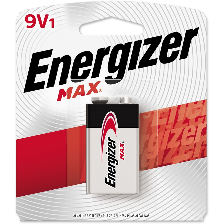 ENERGIZER Max 9V Alkaline Battery 1 Pack (522BP)