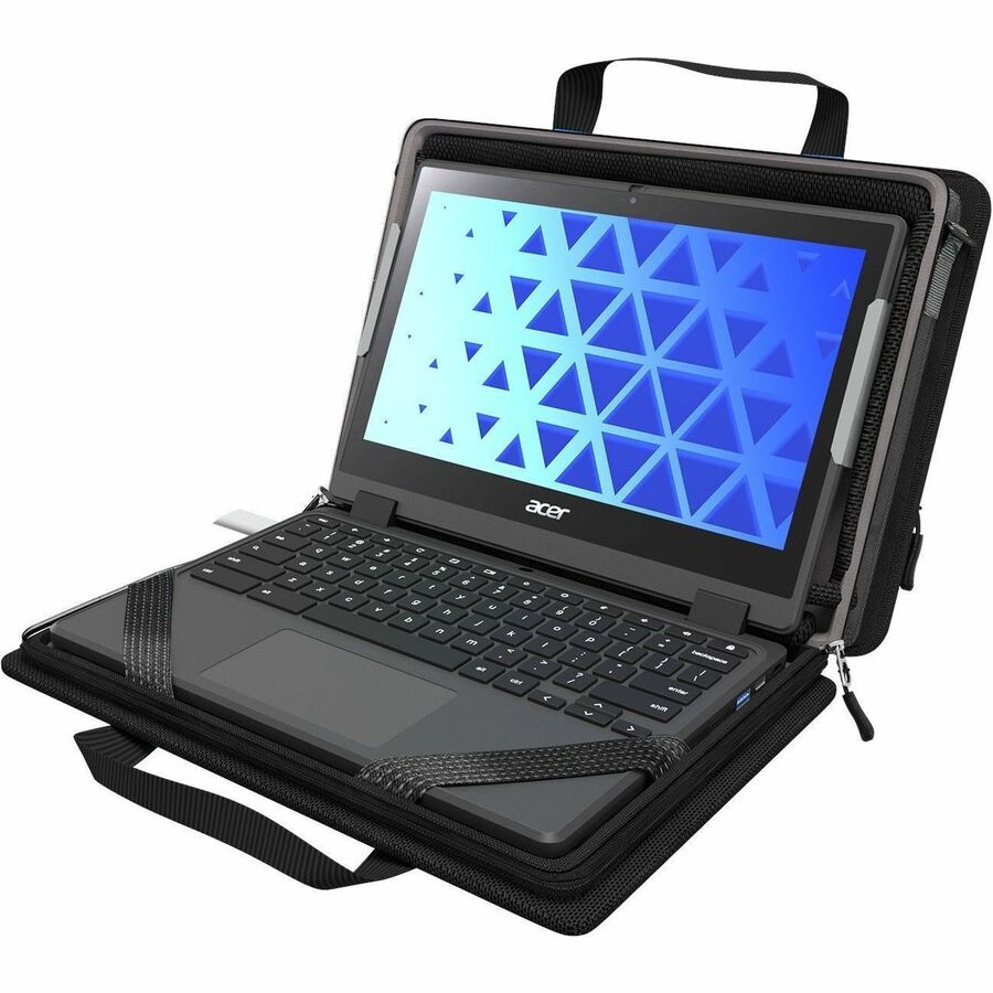 EXPLORER 5 WORK-IN CASE W/POCKET 11 (BLACK)
