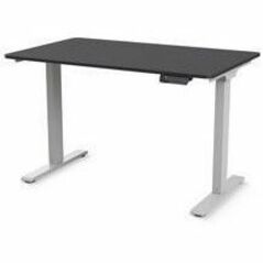 EFLOAT GO 2.0 SIT/STAND T-FOOT STYLE TABLE WITH 30 X 58 BLACK LAMINATE SURFACE A