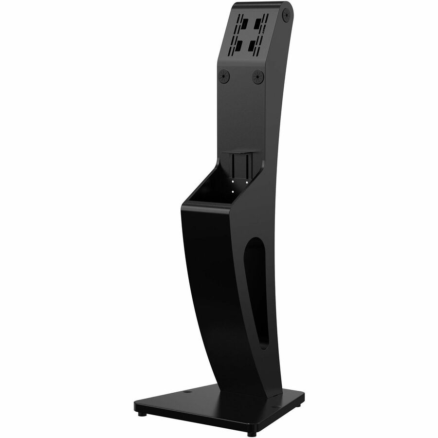 SLEEK FLOOR STAND WITH PRINTER SLOT FOR TOUCHSCREEN MONITORS AND OTHER DISPLAYS
