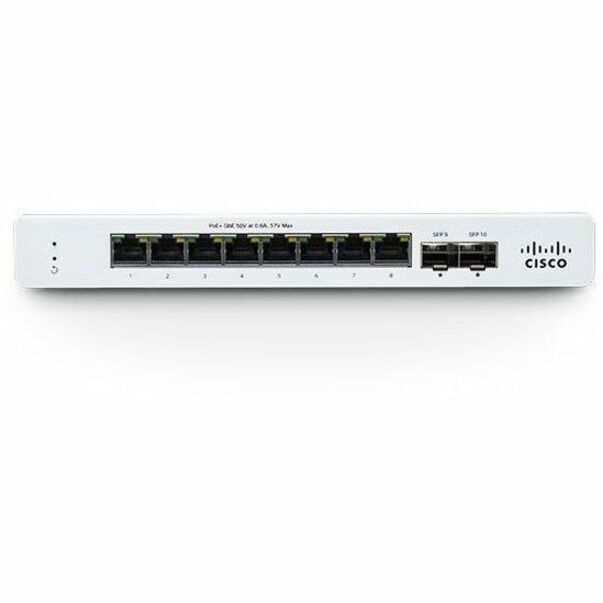 MS130-8P-I Cloud Mgd 8GE PoE