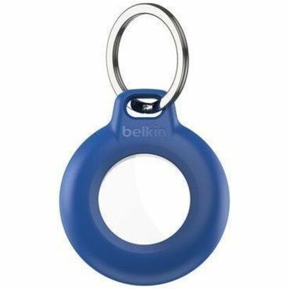 WATERPROOF KEYCHAIN AIRTAG SECURE HOLDER, BLUE