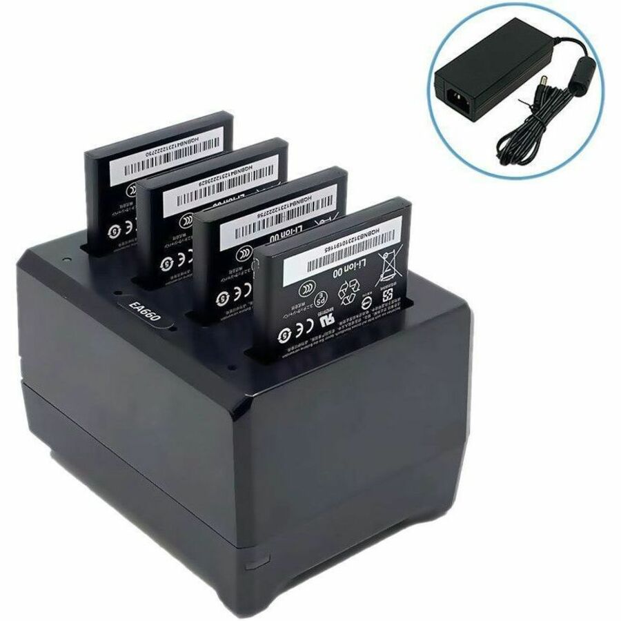 EA660 4-SLOT BATTERIES CHARGER CRADLE