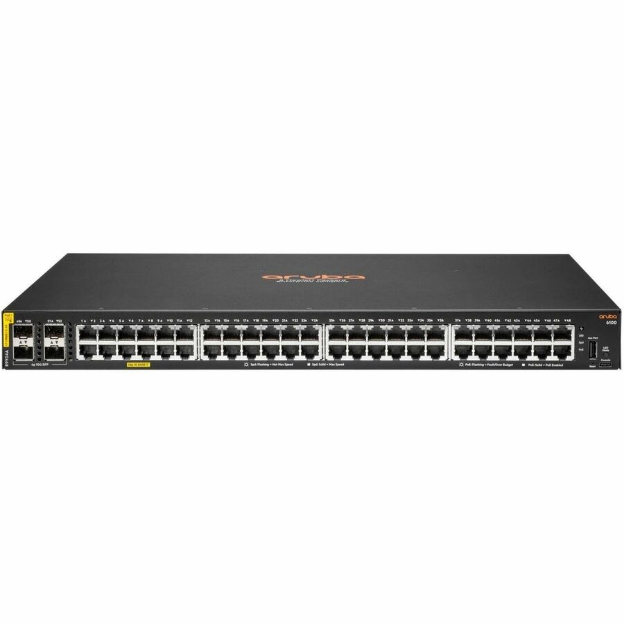 HPE NW 6100 48G C4 4SFP+ 740W SW CL EN