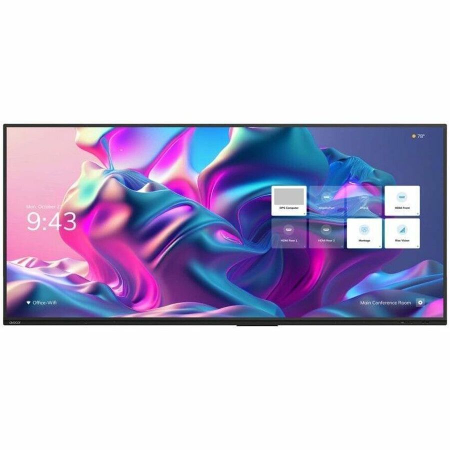AVOCOR E SERIES 92IN 5K IR LED INTERACTIVE DISPLAY