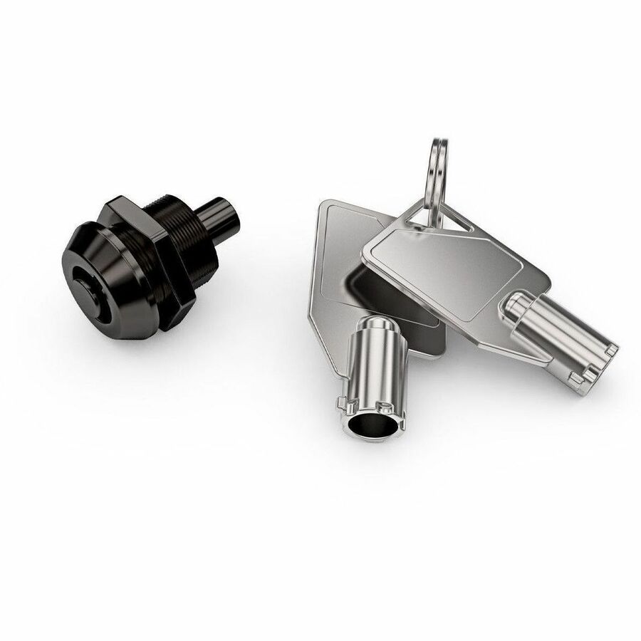 KEYED ALIKE CYLINDER & KEYS #25EC BLACK