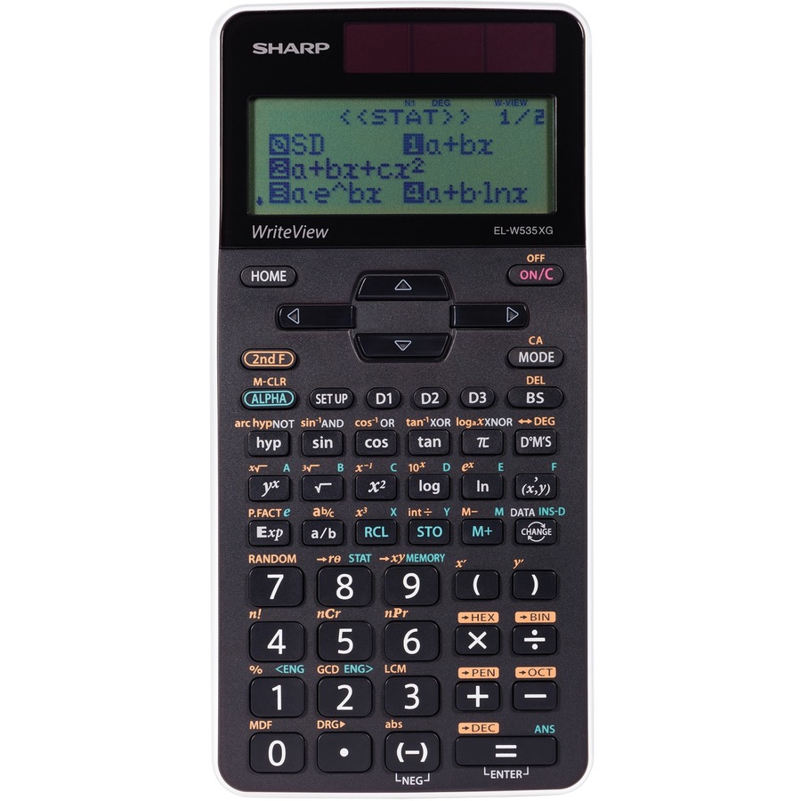 Sharp (ELW535XGWH) Calculators