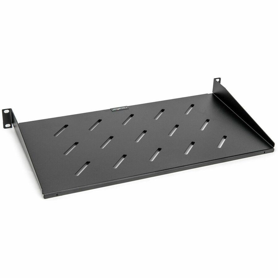 PREMIUM 1U UNIVERSAL CANTILEVER VENTED RACK MOUNT SHELF -10IN 250MM DEPTH - 1U R