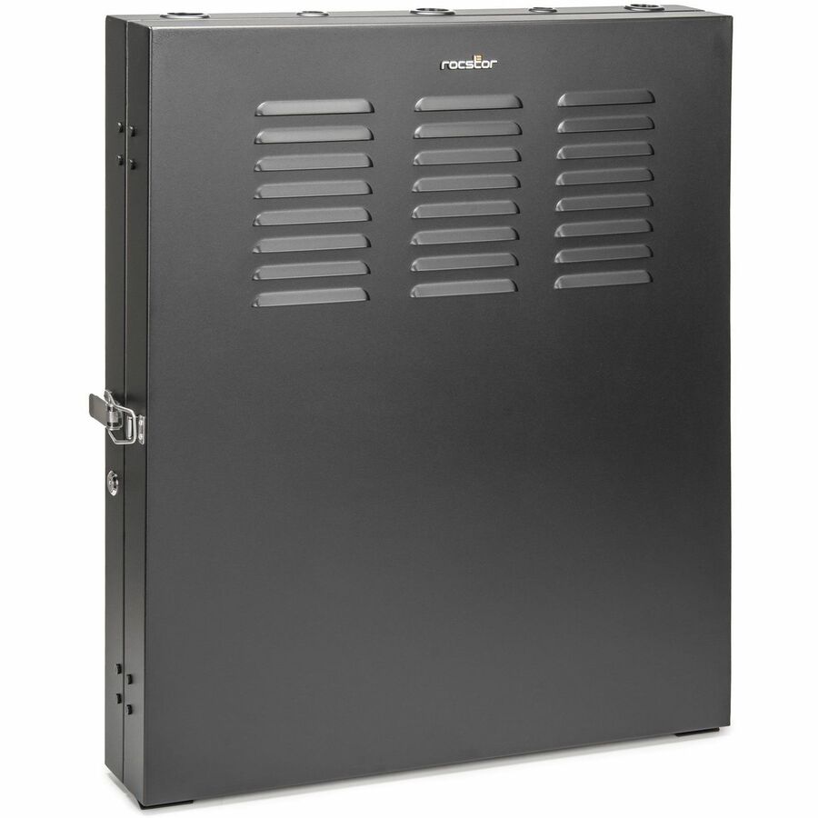 SOLIDRACK 2U LOW PROFILE VERTICAL MOUNT SWITCH-DEPTH WALL-MOUNT RACK ENCLOSURE C