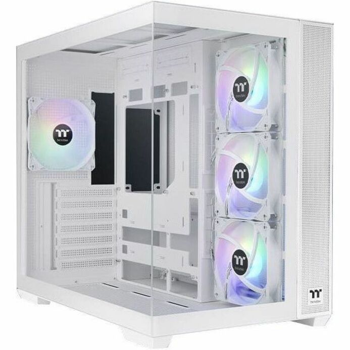 THERMALTAKE VIEW 380 TG ARGB MID TOWER CHASSIS - SNOW