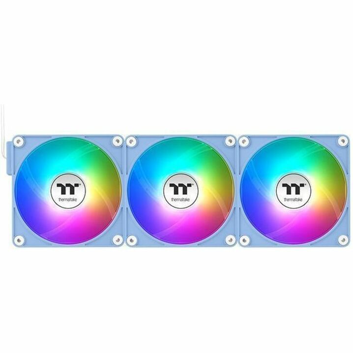 THERMALTAKE CT140 EX ARGB SYNC PC COOLING FAN (3-FAN PACK) - HYDRANGEA BLUE