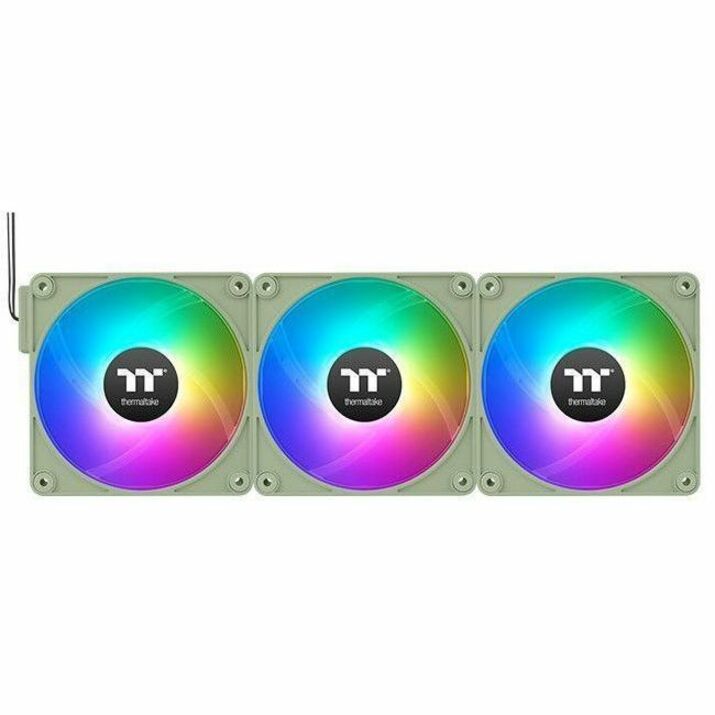 THERMALTAKE CT120 EX ARGB SYNC PC COOLING FAN (3-FAN PACK) - MATCHA GREEN