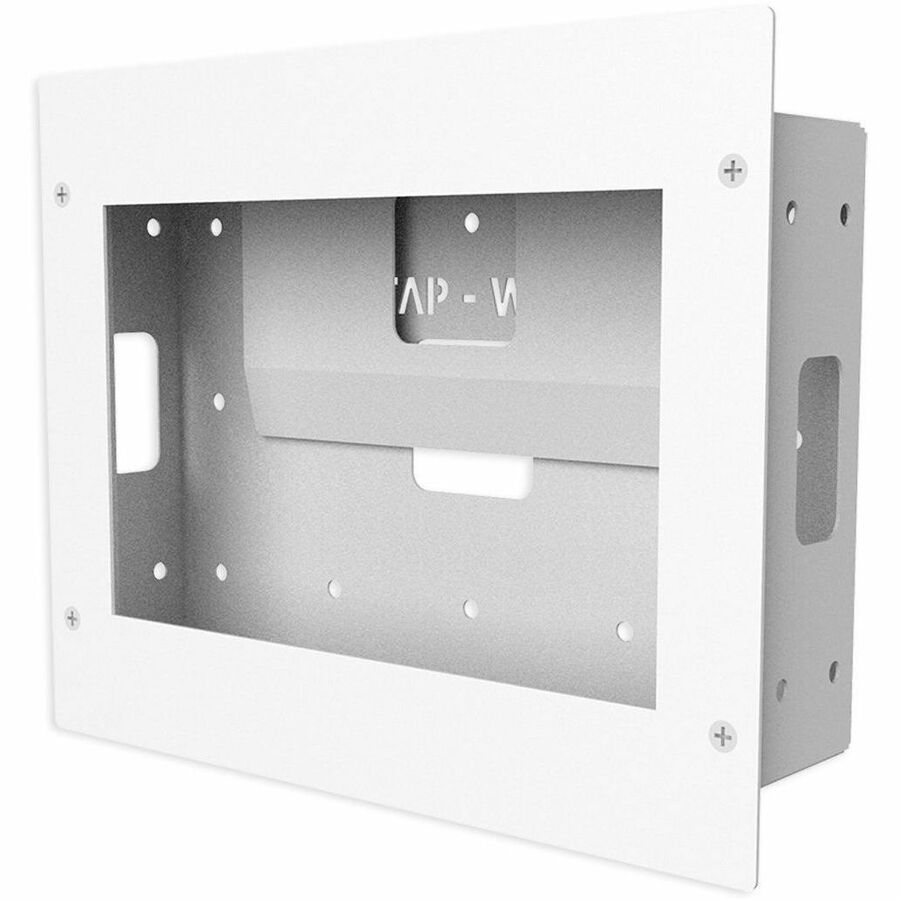 LOGITECH TAP IN-WALL, FLUSH MOUNT. GLOSS WHITE. CAN BE USED FOR POST OR PRE-CONS