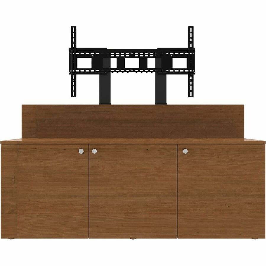 3-BAY AV CABINET INCLUDES SINGLE 45-98IN DISPLAY MOUNT, 12RU SLIDING, ROTATING R