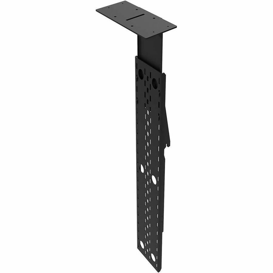 PTZ CAMERA MOUNT FOR DISPLAY SIZES 60-75 IN. POSITIONS VIDEO BAR ABOVE DISPLAY.