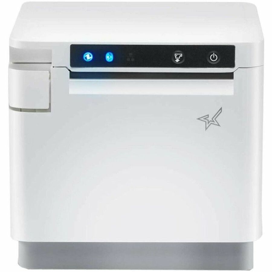 Mc-Print3, Thermal, 3"", Cutter, Ethernet (LAN), USB-C with Power Delivery for Ios / Android / Windows, Steadylan, Cloudprnt, 1x USB-a Peripheral Hub, White, External Power Supply Included