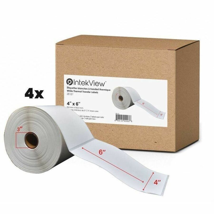 4x6'' Thermal Transfer Labels