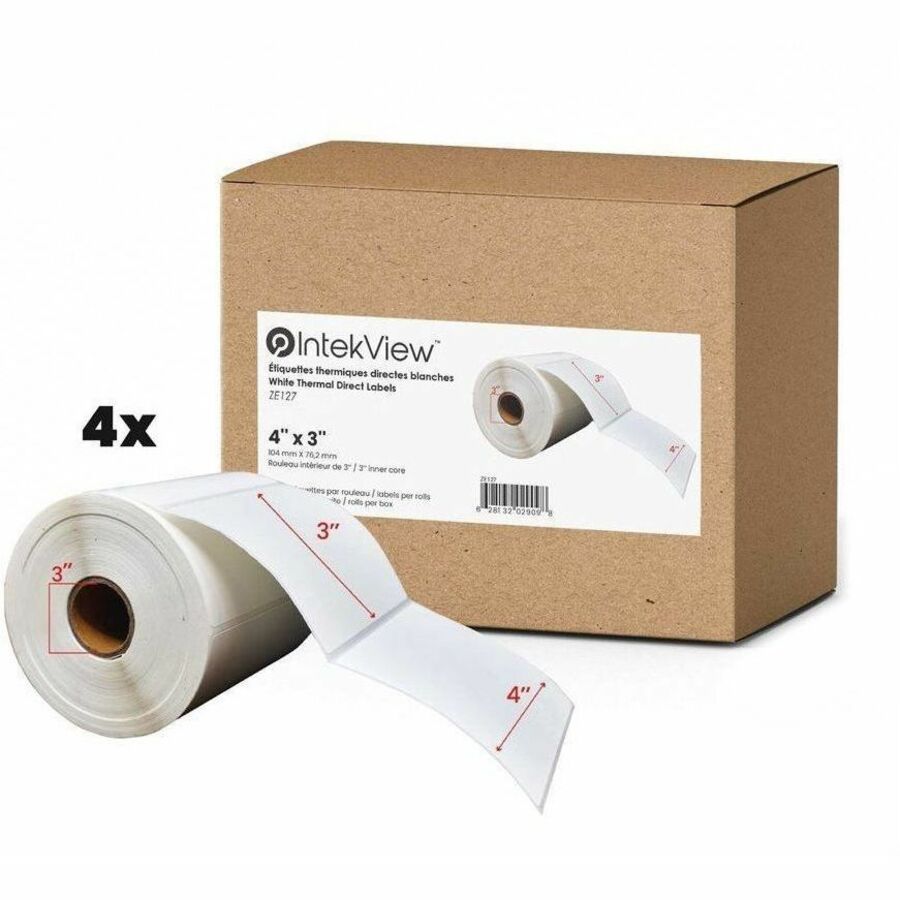 4x3'' Direct Thermal Labels