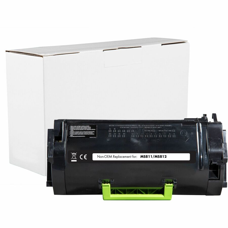 STATIC CONTROL COMPLIANT FOR LEXMARK 50F0HA0 50F1H00 BLACK CARTRIDGE FOR USE IN