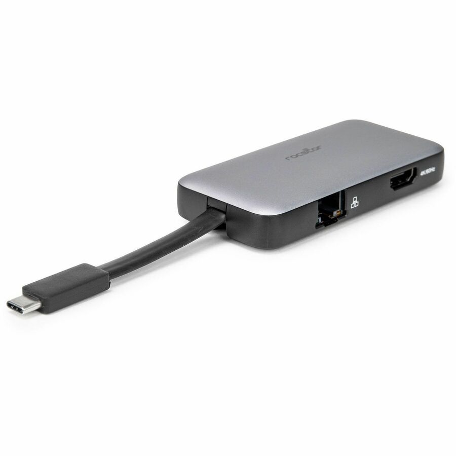 USB TYPE-C 4-IN-1 MULTIPORT ADAPTER - USB-C TO 1X HDMI 4K@60HZ, 2X USB 3.0 TYPE-