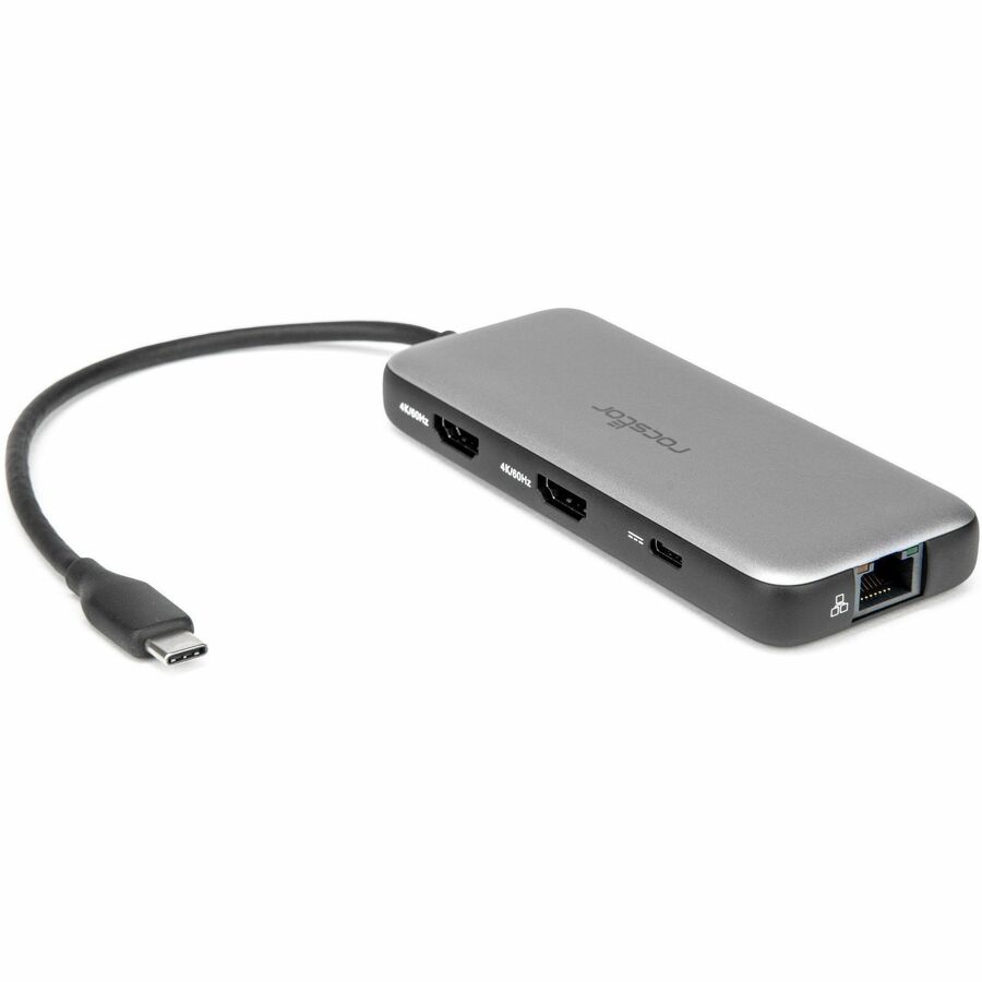 USB-C DUAL HDMI DISPLAY PORTABLE DOCK MULTIPORT WITH DP 1.4 ALT MODE - 2X HDMI 4