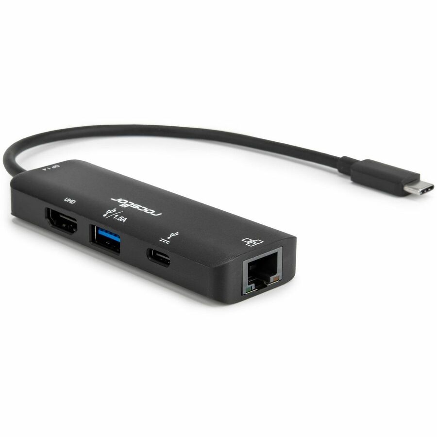 USB TYPE-C 4-IN-1 4K MULTIPORT ADAPTER - USB-C TO HDMI 4K@60HZ, USB 3.0 TYPE-A,