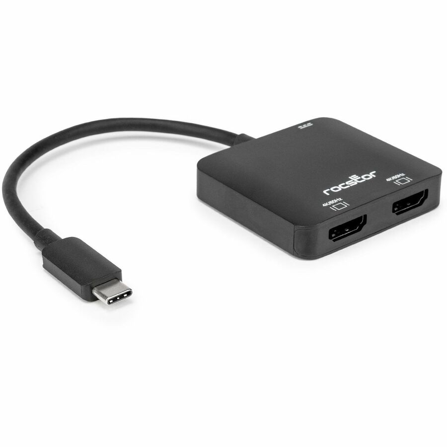 PREMIUM USB-C TO DUAL HDMI 4K@60HZ ADAPTER WITH DP 1.4 ALT MODE AND POWER DELIVE