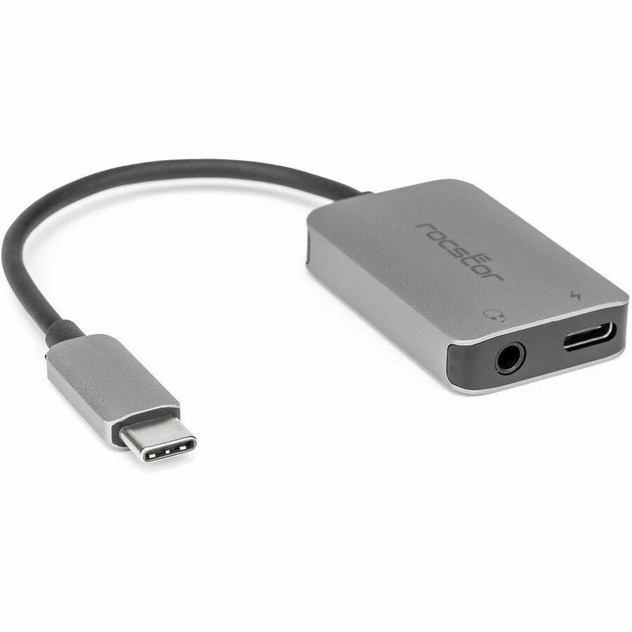 PREMIUM USB C TO HI RES 3.5MM AUDIO WITH 100W POWER DELIVERY (PD) ADAPTER - SUPP